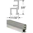 Prime-Line Make-2-Fit 11/32 x 5/8 x 72 Mill Aluminum Triple Track Screen Frame Image 1