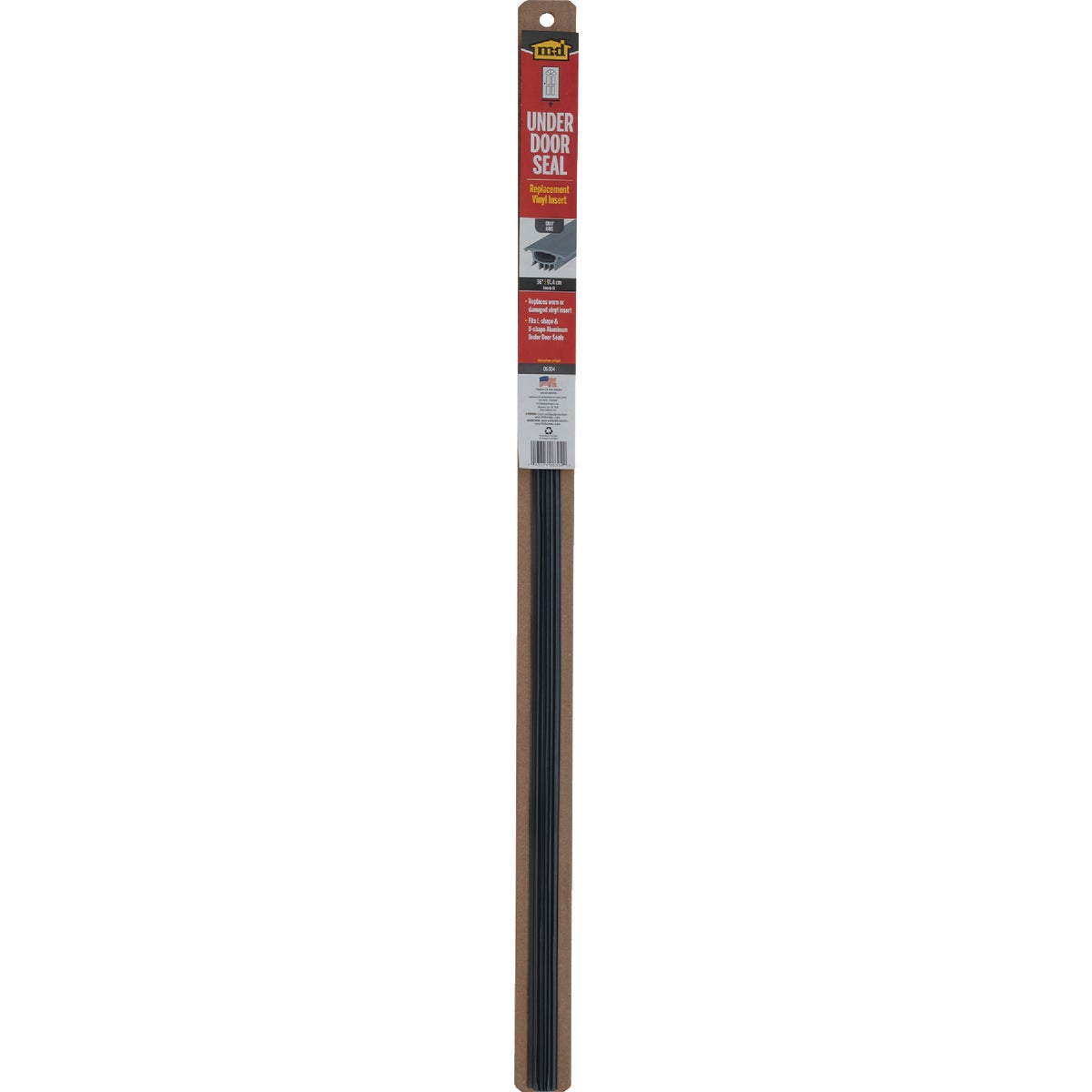 M-D Building Products 36 In. Gray Door Sweep Insert Image 3