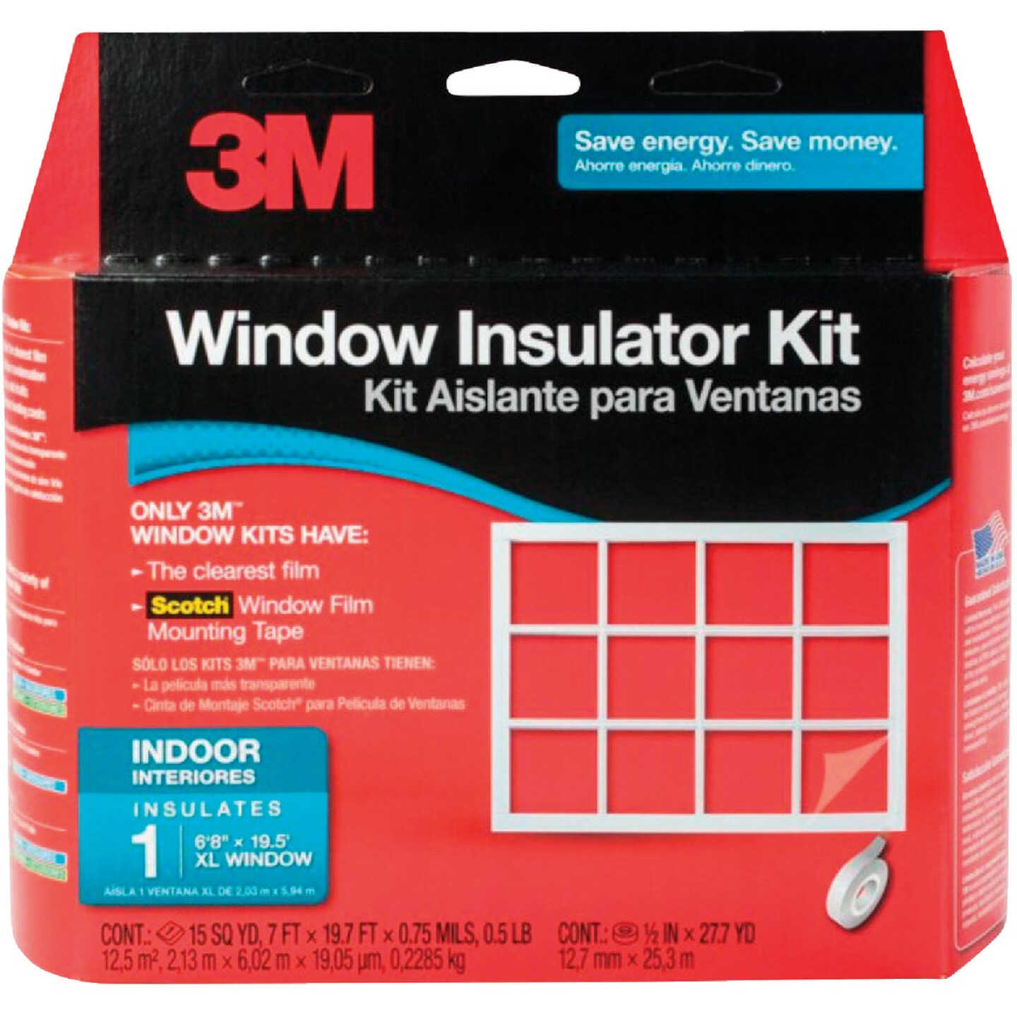 3M 84 In. x 237 In. Oversized Window Indoor Window Insulation Kit Image 1