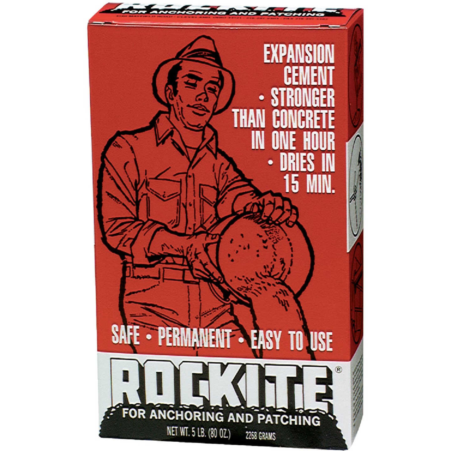 Rockite 5 Lb Box Hydraulic Cement Image 1
