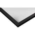 Renin Davis Rectangle Black 13 In. x 49 In. Over Door Vanity Mirror Image 3