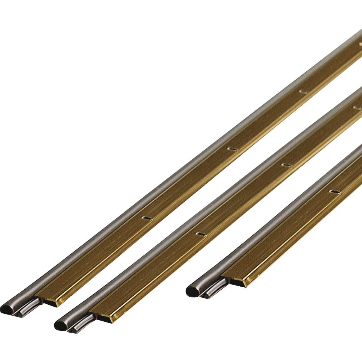 M-D Building Products Gold Aluminum and Vinyl Screw-on Top and Sides Door Seal Kit Image 1