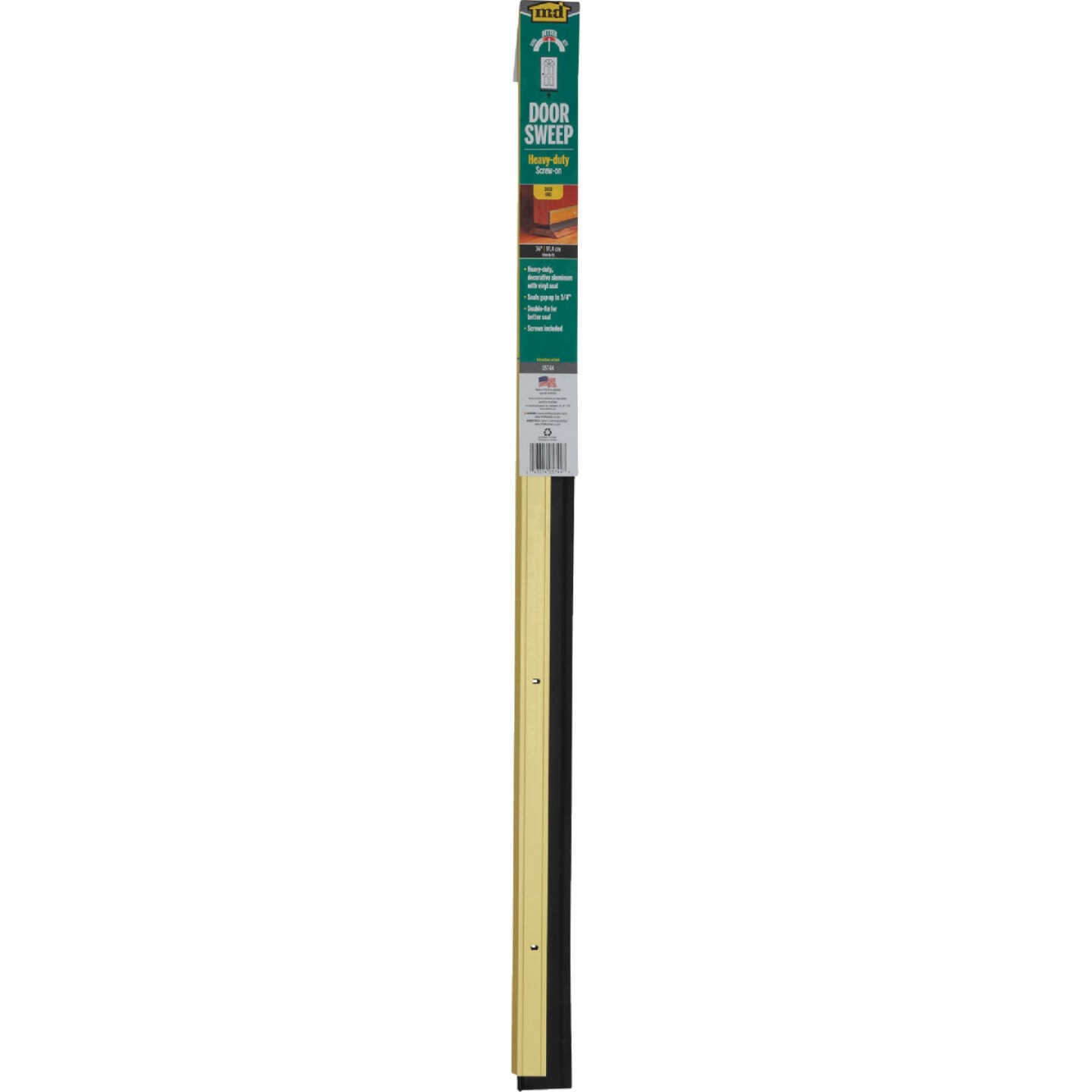 M-D Building Products 0.25 In. 36 In. Gold Door Sweep Image 7