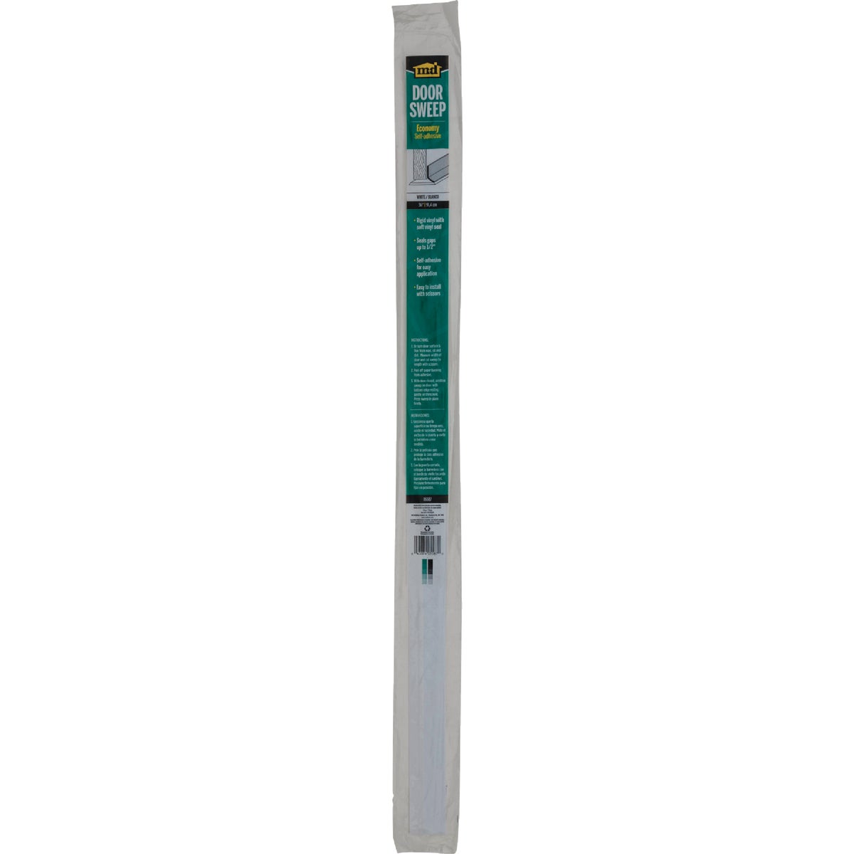 M-D Building Products 0.125 In. 36 In. White Door Sweep Image 6
