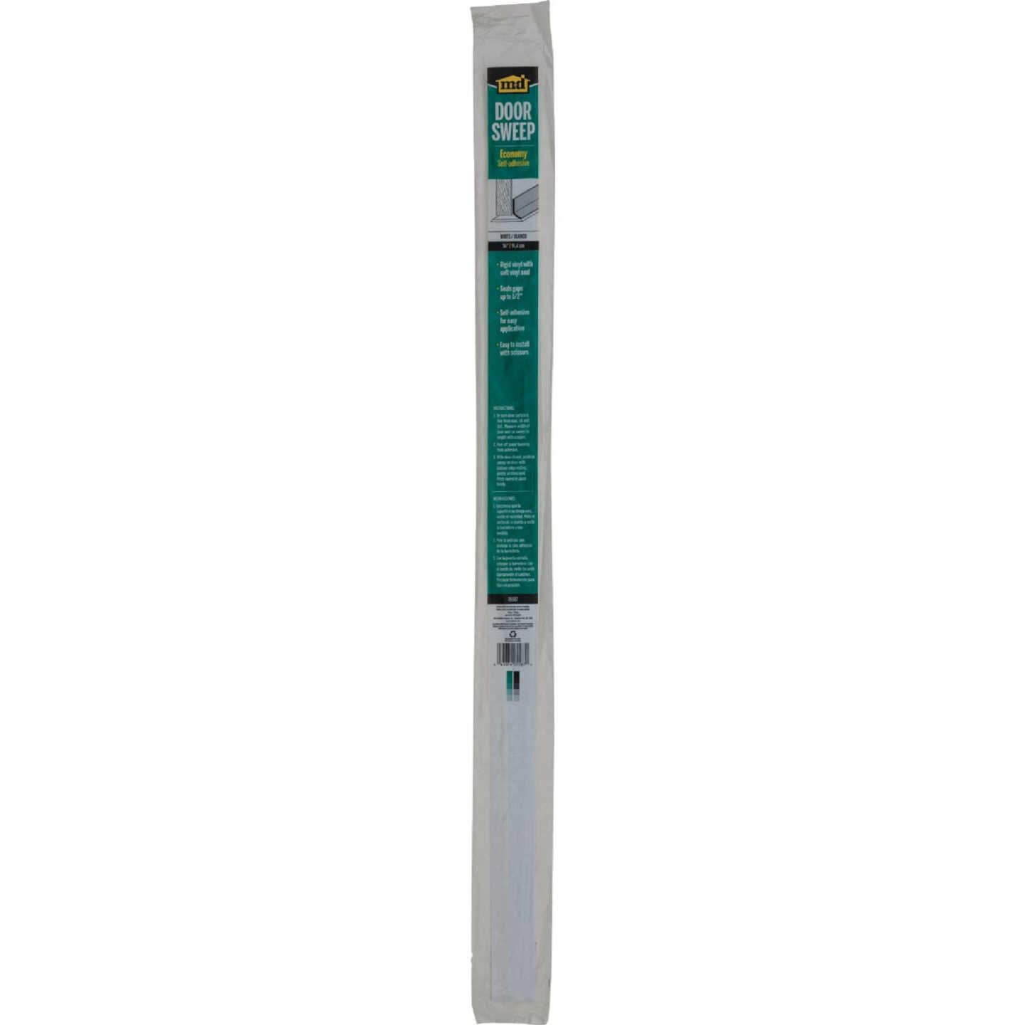 M-D Building Products 0.125 In. 36 In. White Door Sweep Image 6