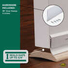 M-D Building Products 0.25 In. 36 In. White Door Sweep Image 3
