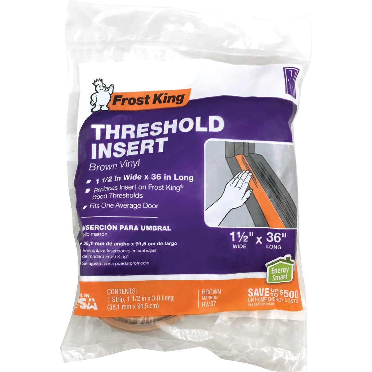 Frost King 1-1/2 In. x 36 In. Threshold Insert