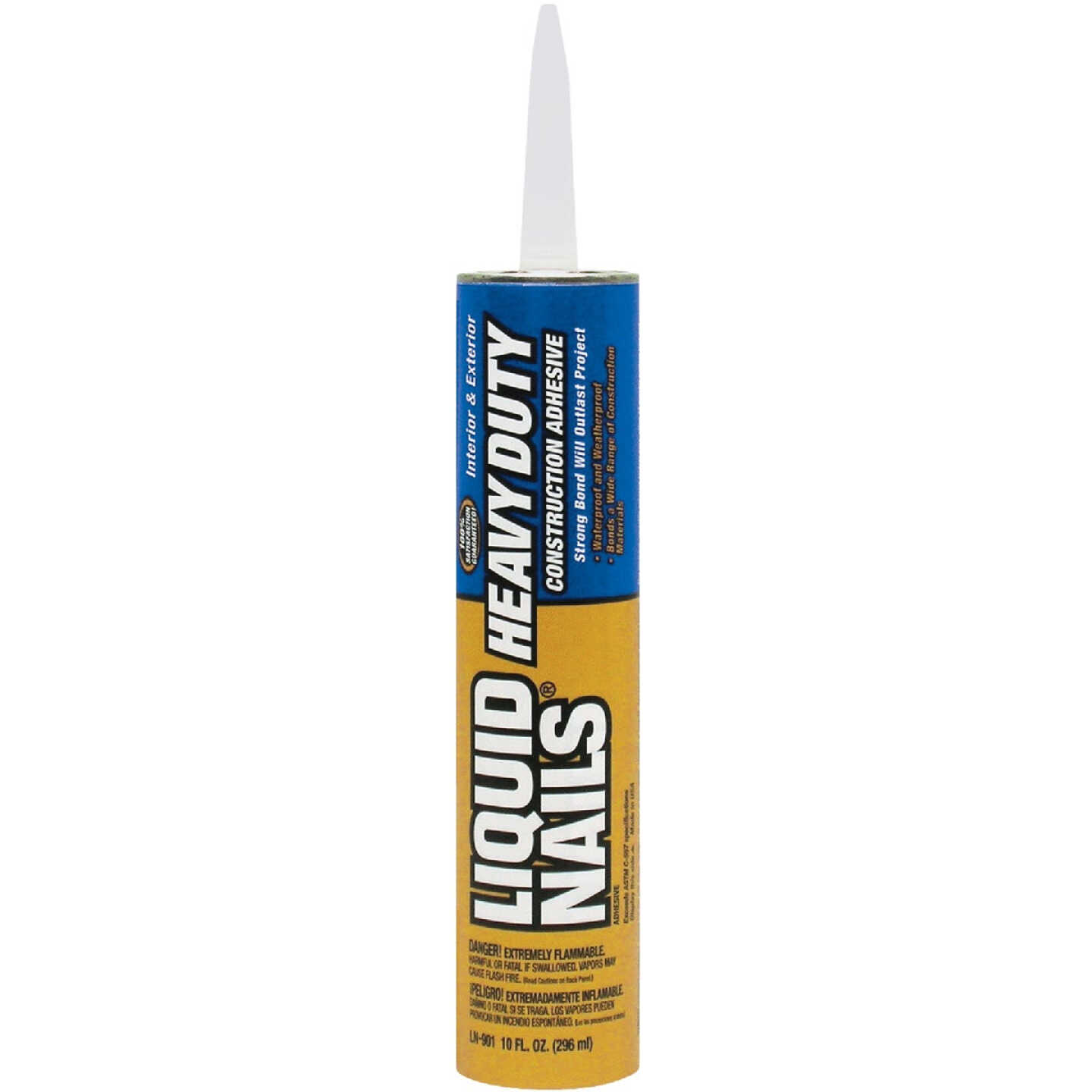 Liquid Nails 10 Oz. Heavy Duty Construction Adhesive Image 1