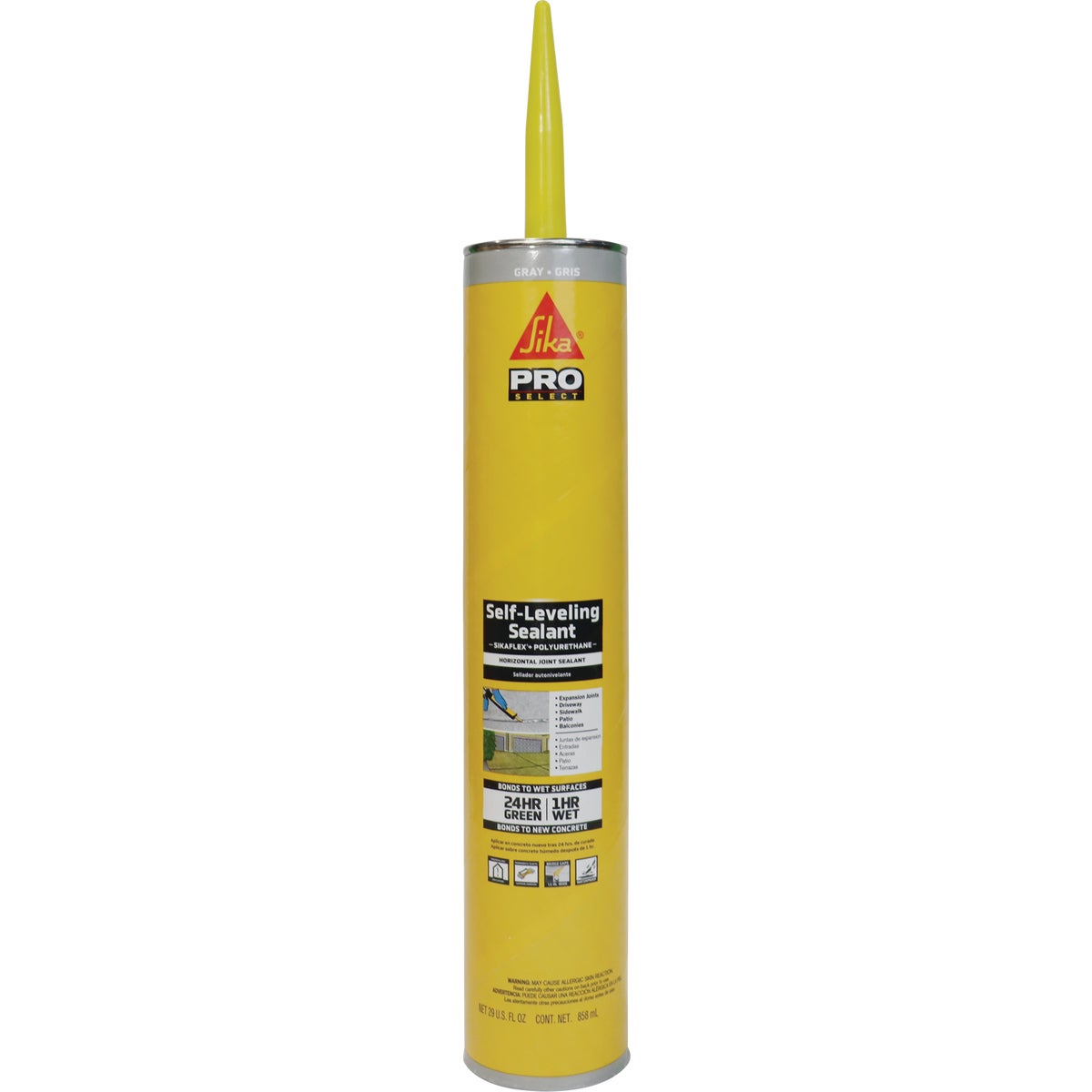 SikaFlex Self-Leveling Sealant 29 Oz. Gray Concrete Sealant