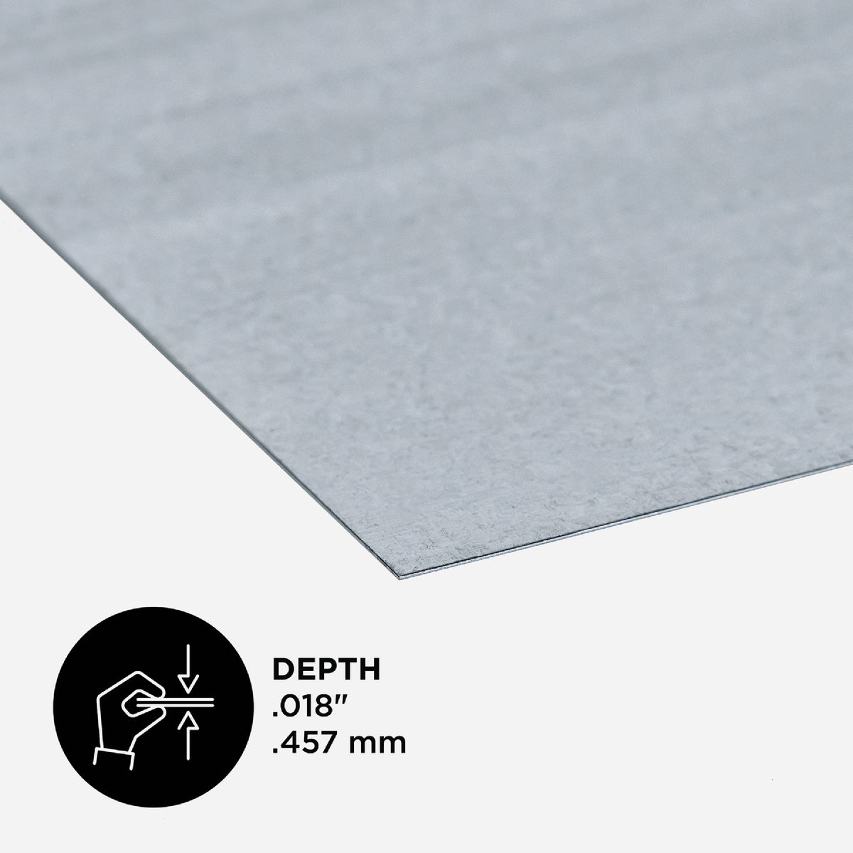 M-D Building Products 36 In. x 36 In. x .018 In. Galvanized Steel Sheet Image 3