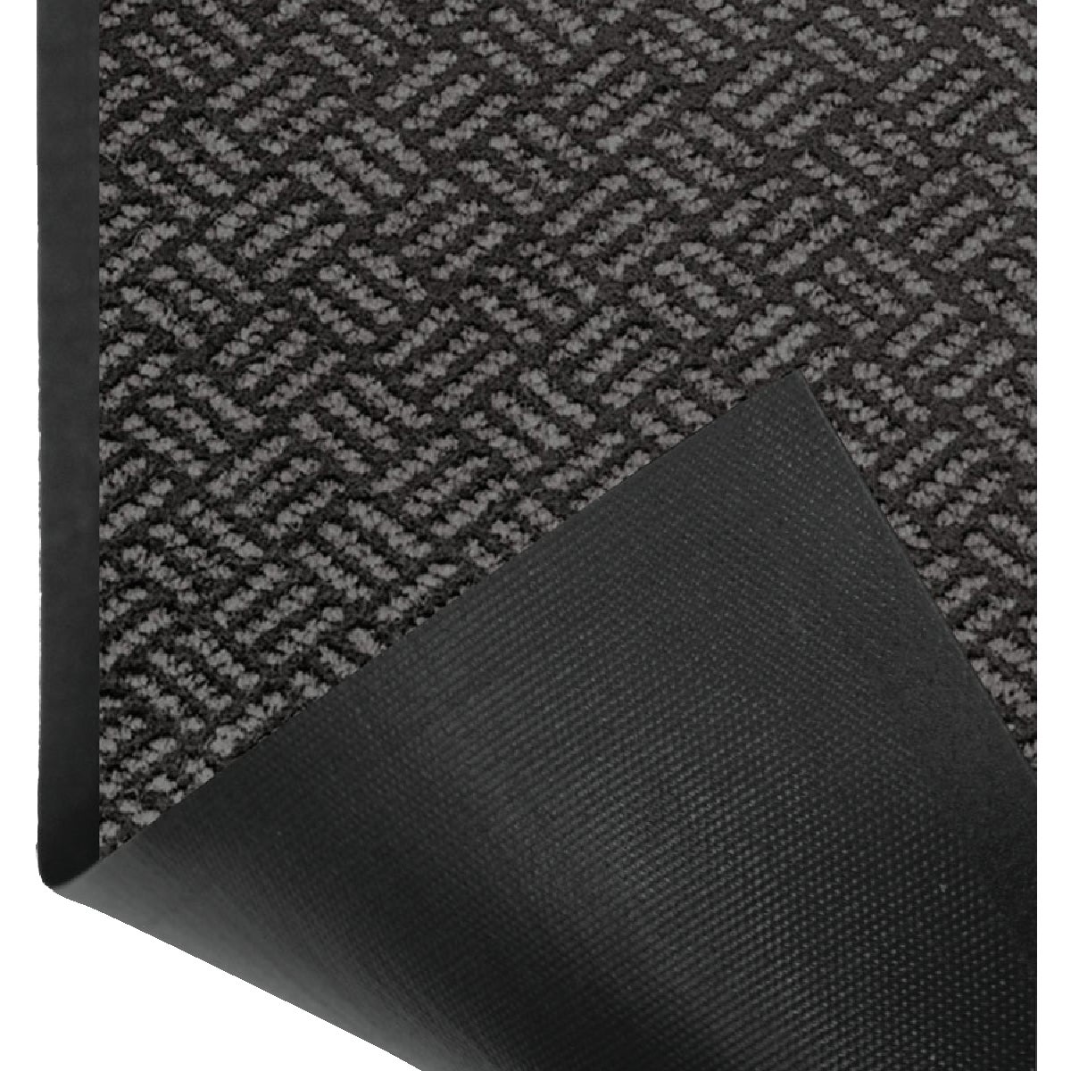 Multy Home Greek Key 26 In. x 60 Ft. Gray Carpet Runner, Indoor/Outdoor Image 3