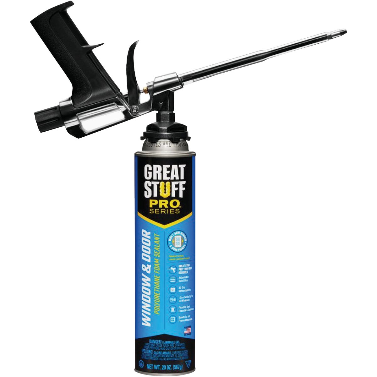 Great Stuff Pro 20 Oz. Window & Door Foam Sealant for Pro Dispensing Gun Image 2