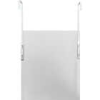 Renin Davis Rectangle White 13 In. x 49 In. Over Door Vanity Mirror Image 3