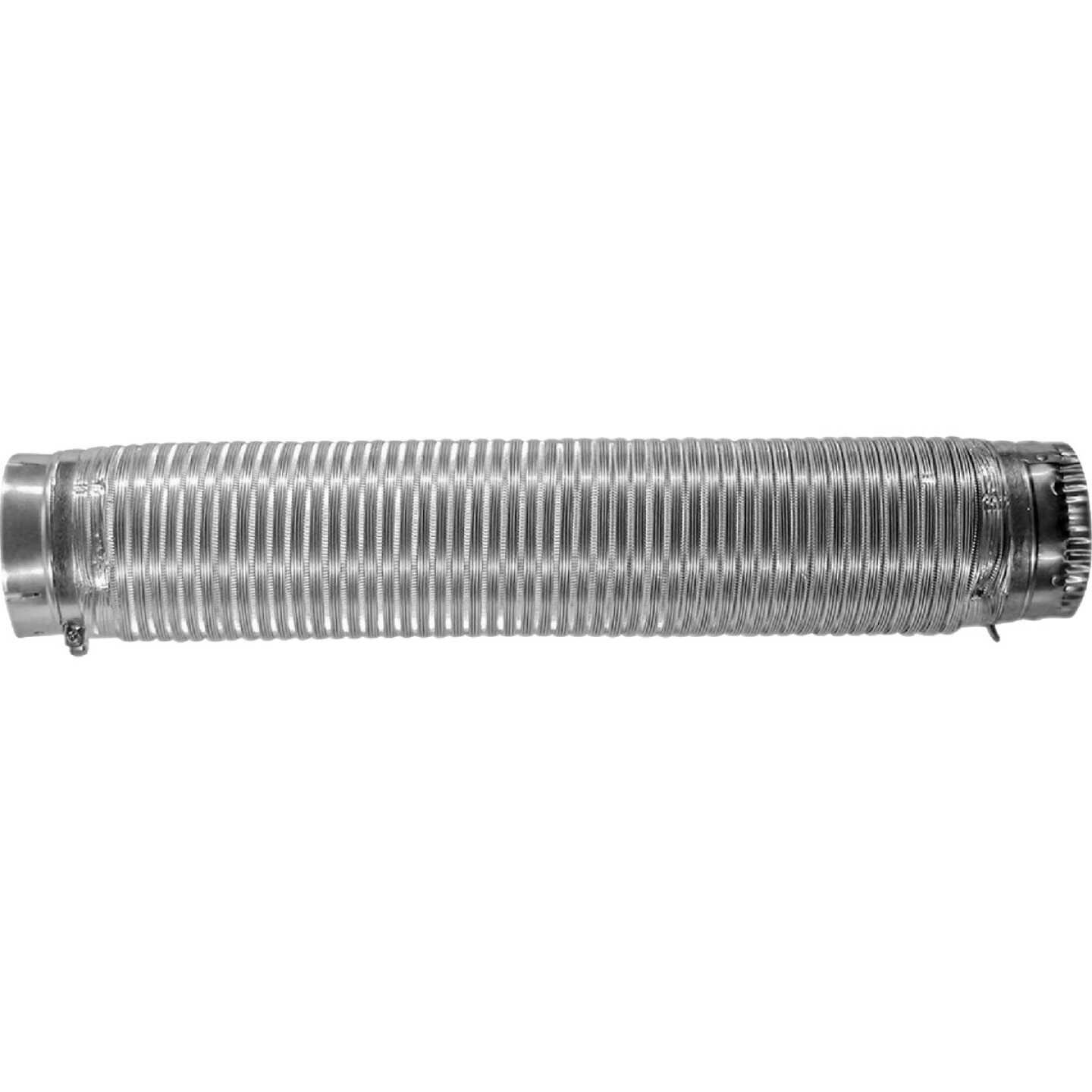 Builders Best Snap-Lock 4 In. x 6 Ft. Aluminum Semi-Rigid Dryer Duct Image 3