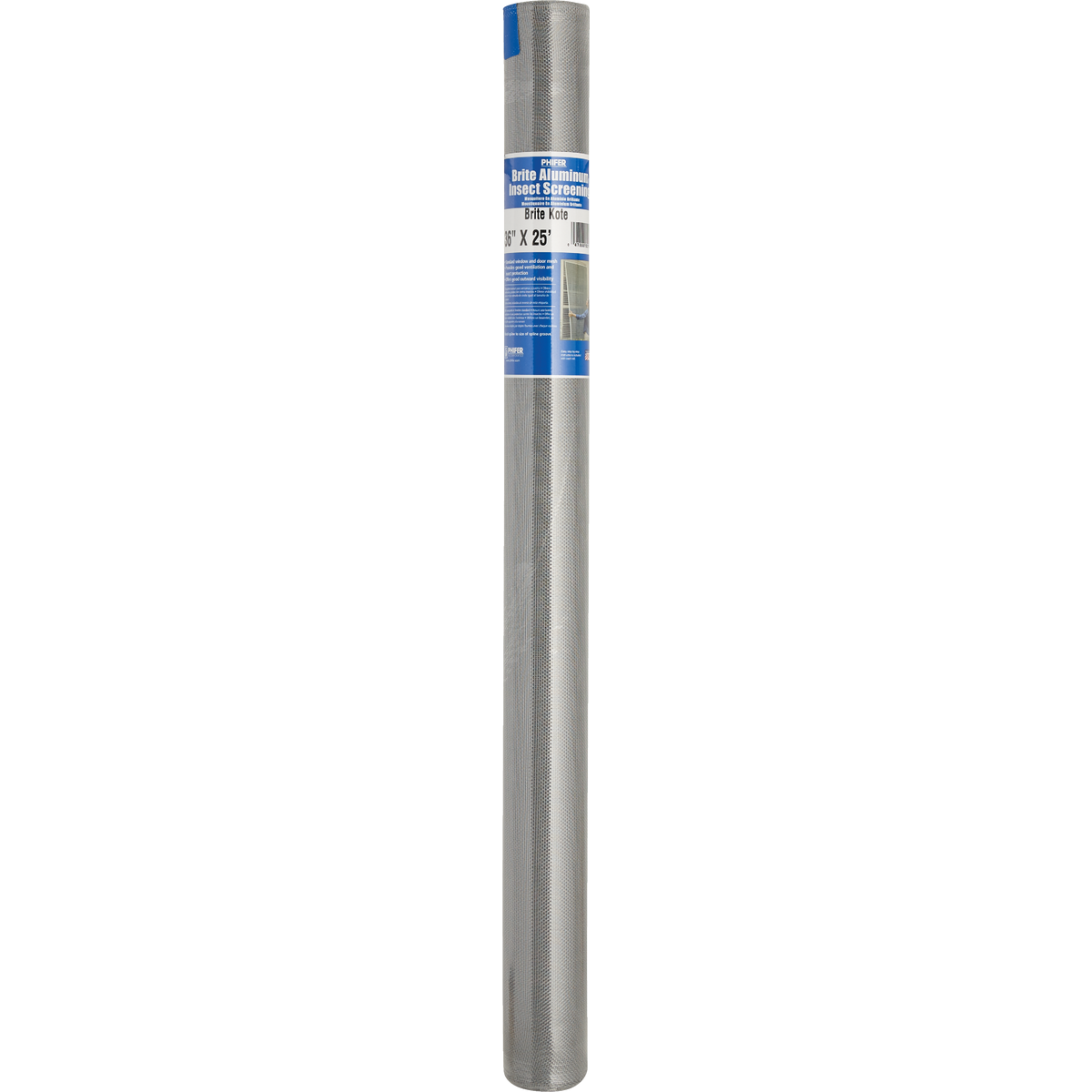Phifer 36 In. x 25 Ft. Brite Aluminum Screen Image 2