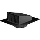 Dundas Jafine 6 In. Black Plastic Roof Vent Cap Image 1