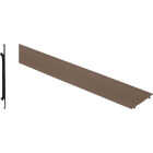 Screen-Tight 3-1/2 In. W. x 8 Ft. L. Brown Vinyl Cap Component Image 1