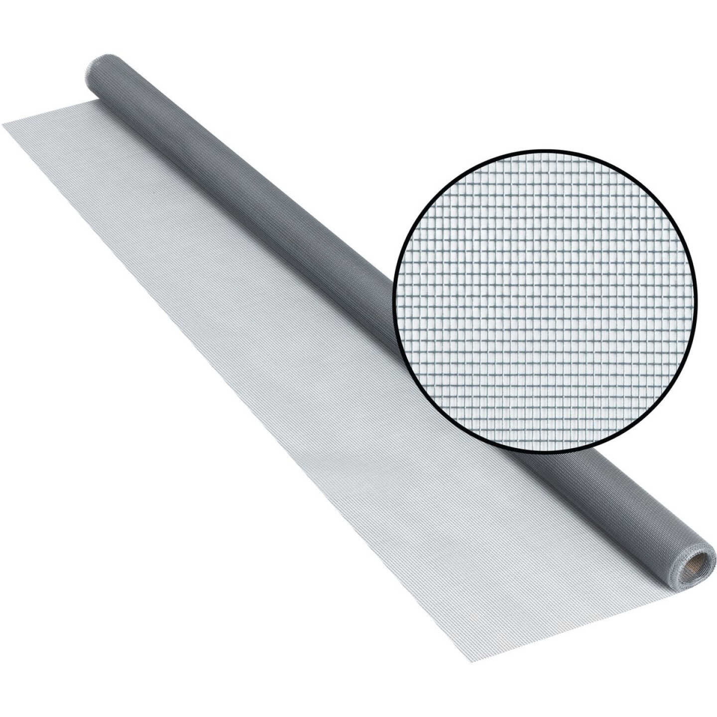 Phifer 36 In. x 84 In. Gray Fiberglass Screen Cloth Ready Rolls Image 1
