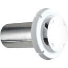 Dundas Jafine ProShield 4 In. White Plastic Dryer Vent Hood Image 5