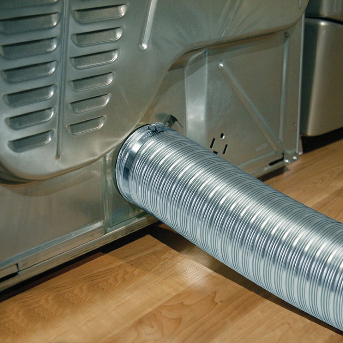 Dundas Jafine 4 In. x 8 Ft. Aluminum Semi-Rigid Dryer Duct Image 2
