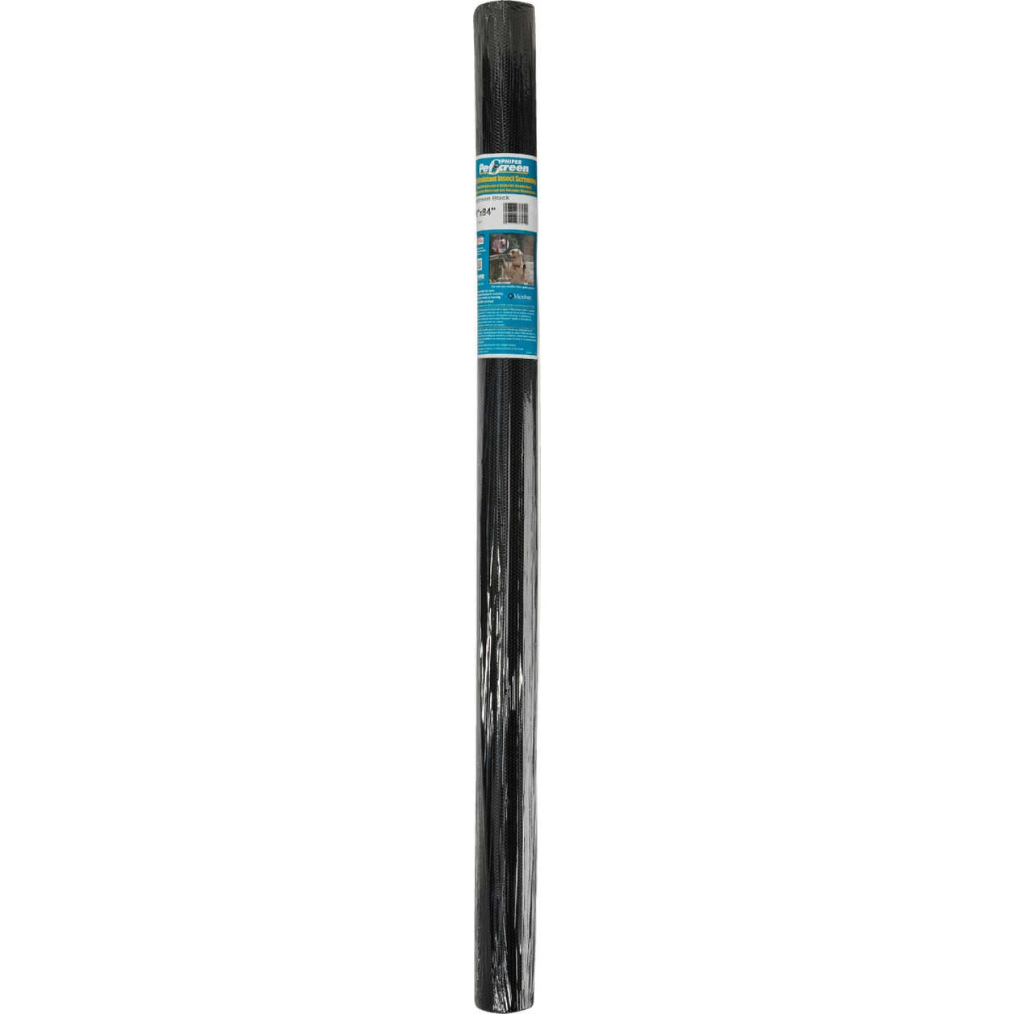 Phifer PetScreen 36 In. x 84 In. Black Pet-Resistant Screening Image 2