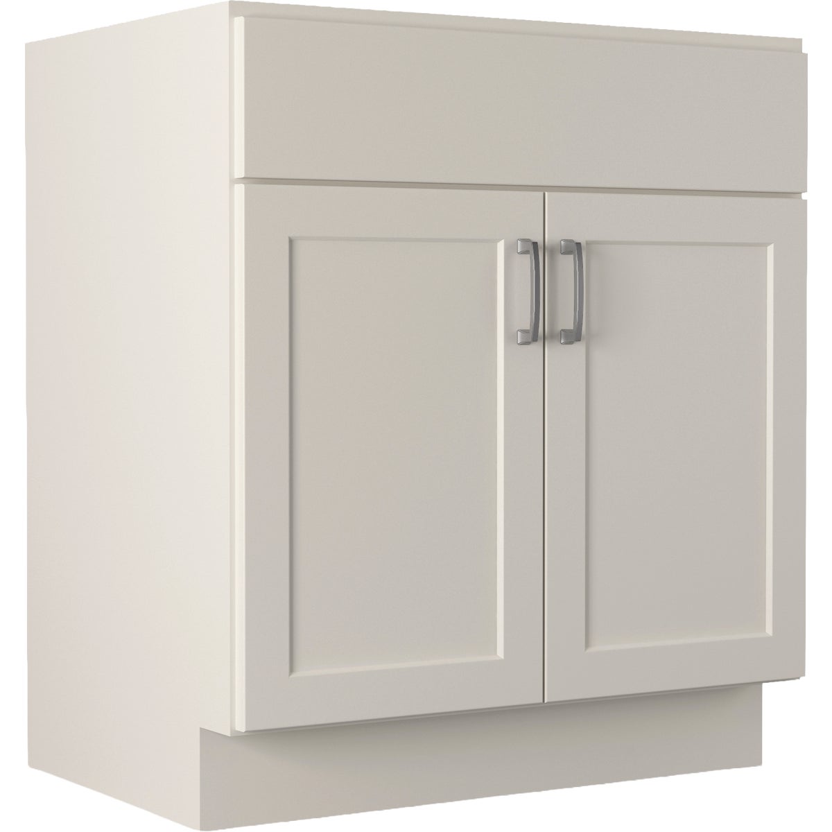 JSI Cabinetry Amesbury Ivory 36 In. Vanity Base without Top, 2 Door