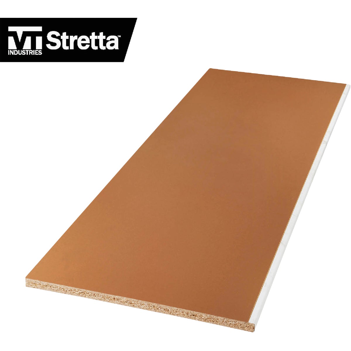 VT Industries Stretta 6 Ft. Laminate White Marble Countertop Image 7
