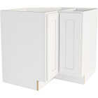CraftMark Plymouth Shaker 36 In. W x 24 In. D x 34. 5 In H Ready To Assemble White Corner Base Kitchen Cabinet Image 1