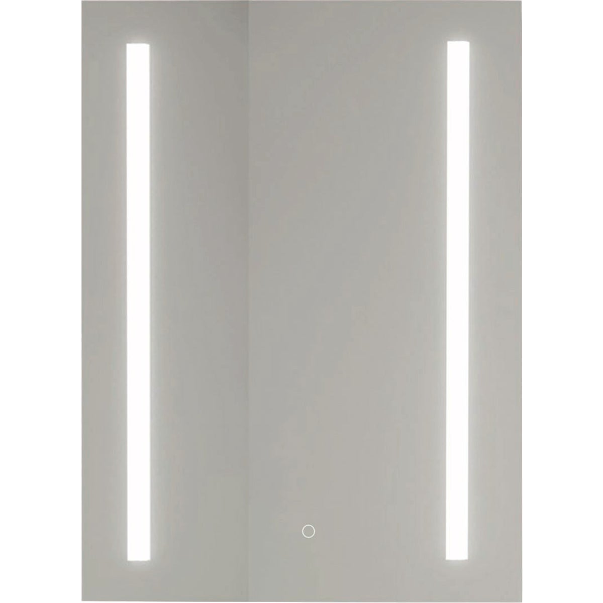 Dweller Ribbon 24 In. x 30 In. Wireless Rechargeable Battery LED Mirror, Frameless
