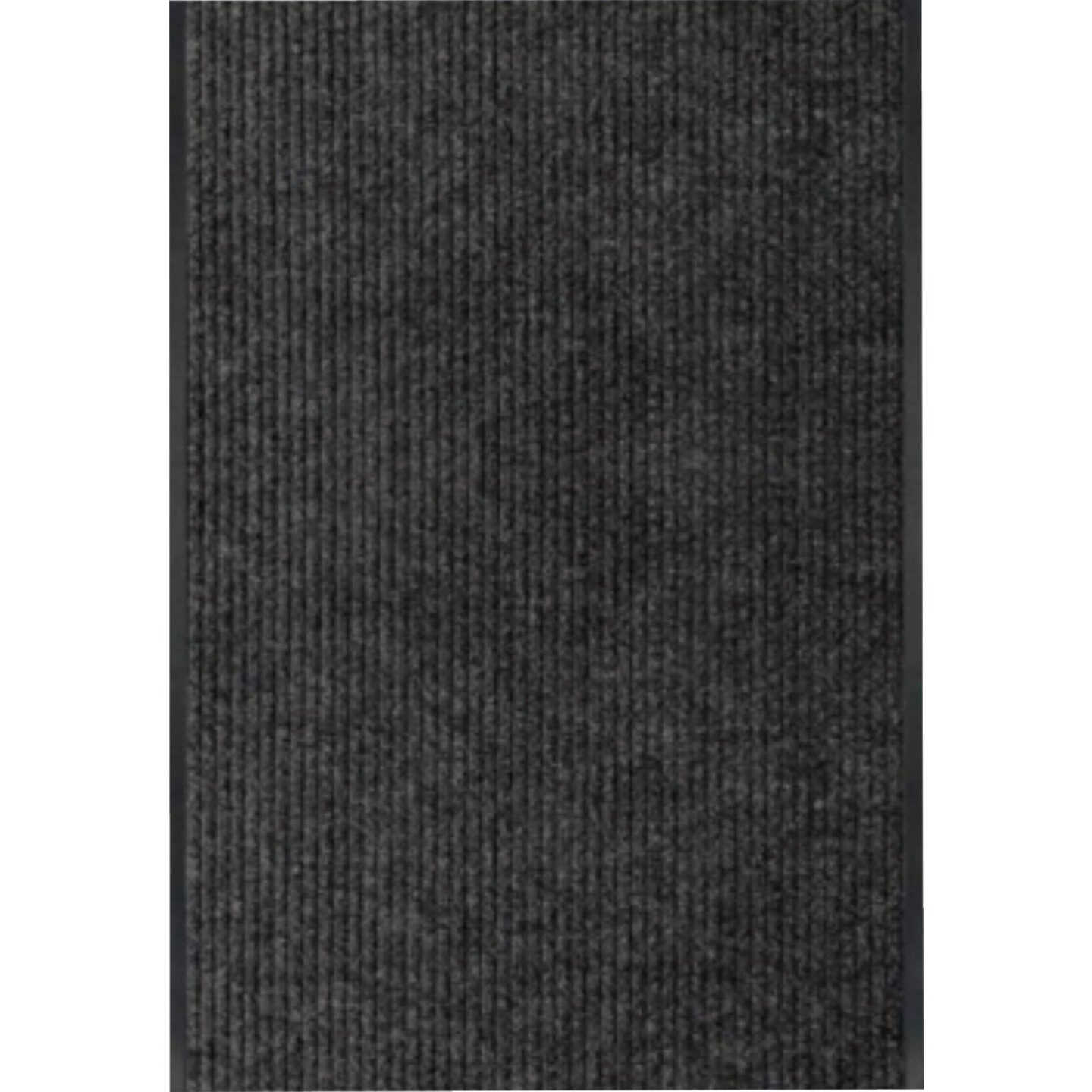 Multy Home 2 Ft. x 5 Ft. Charcoal Platinum Carpet Runner Image 1