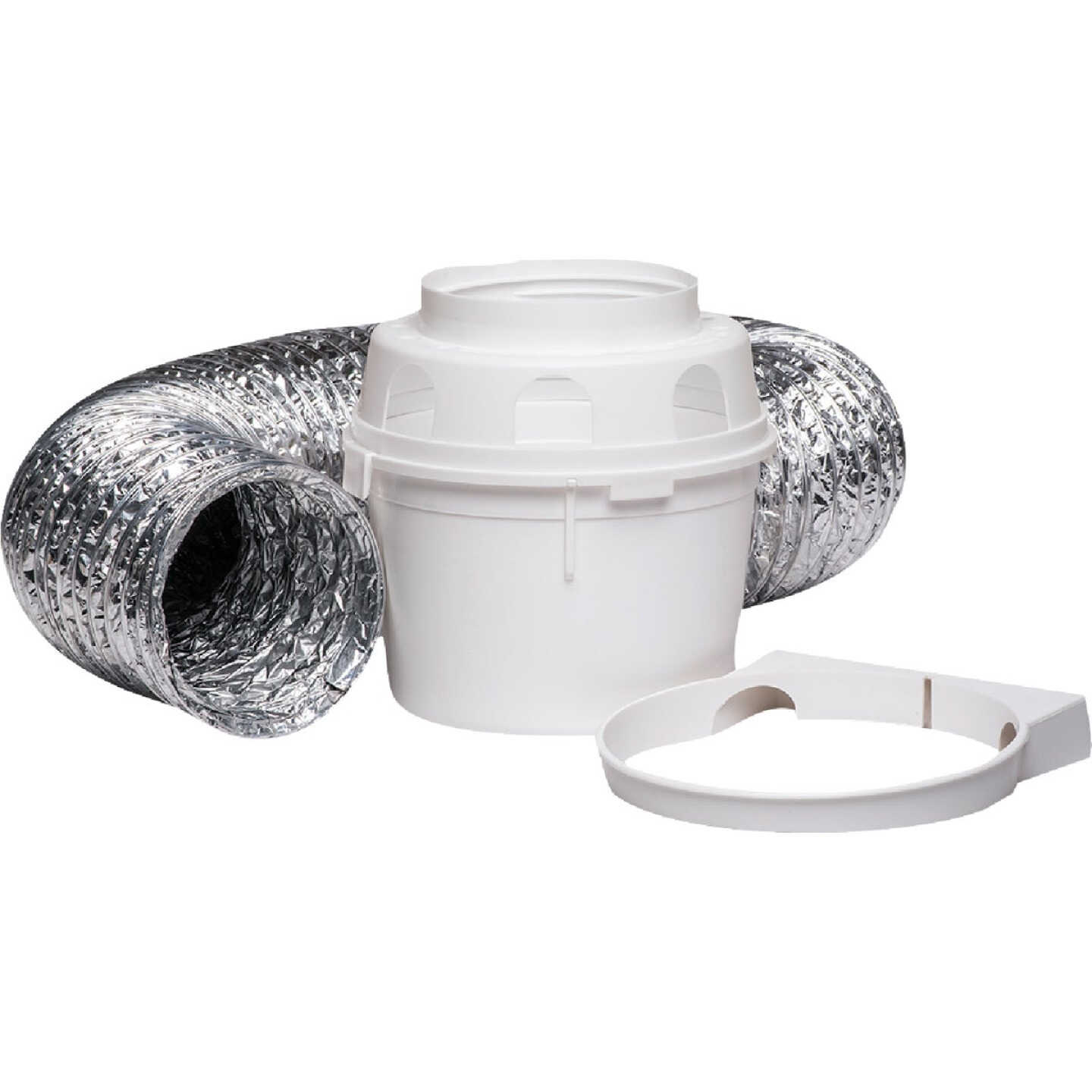 Dundas Jafine White Indoor Electric Dryer Vent Kit (5-Piece) Image 5