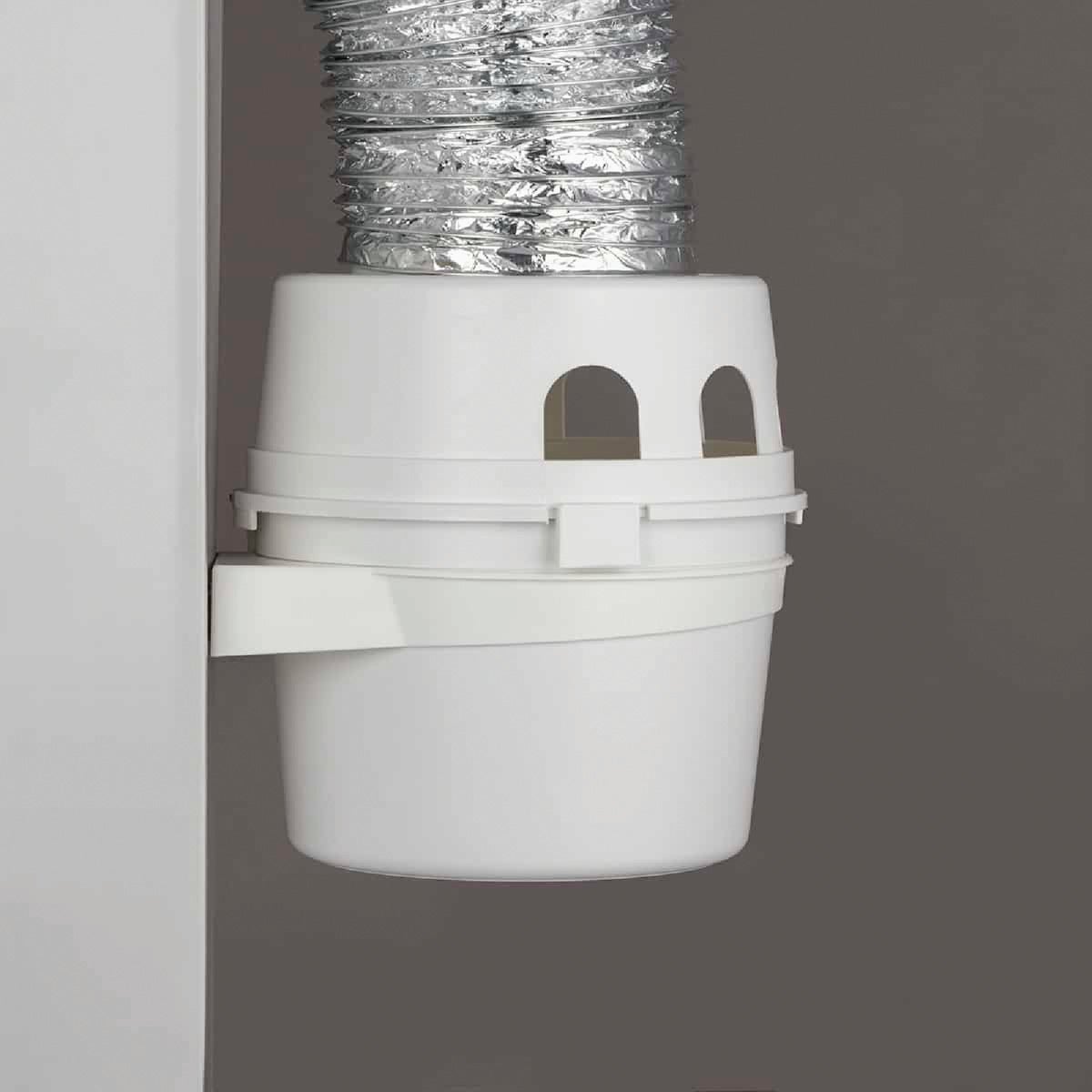 Dundas Jafine White Indoor Electric Dryer Vent Kit (5-Piece) Image 3