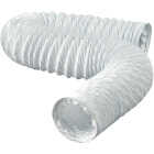 Dundas Jafine 3 In. Dia x 8 Ft. L White Vinyl Flexible Ducting Image 1