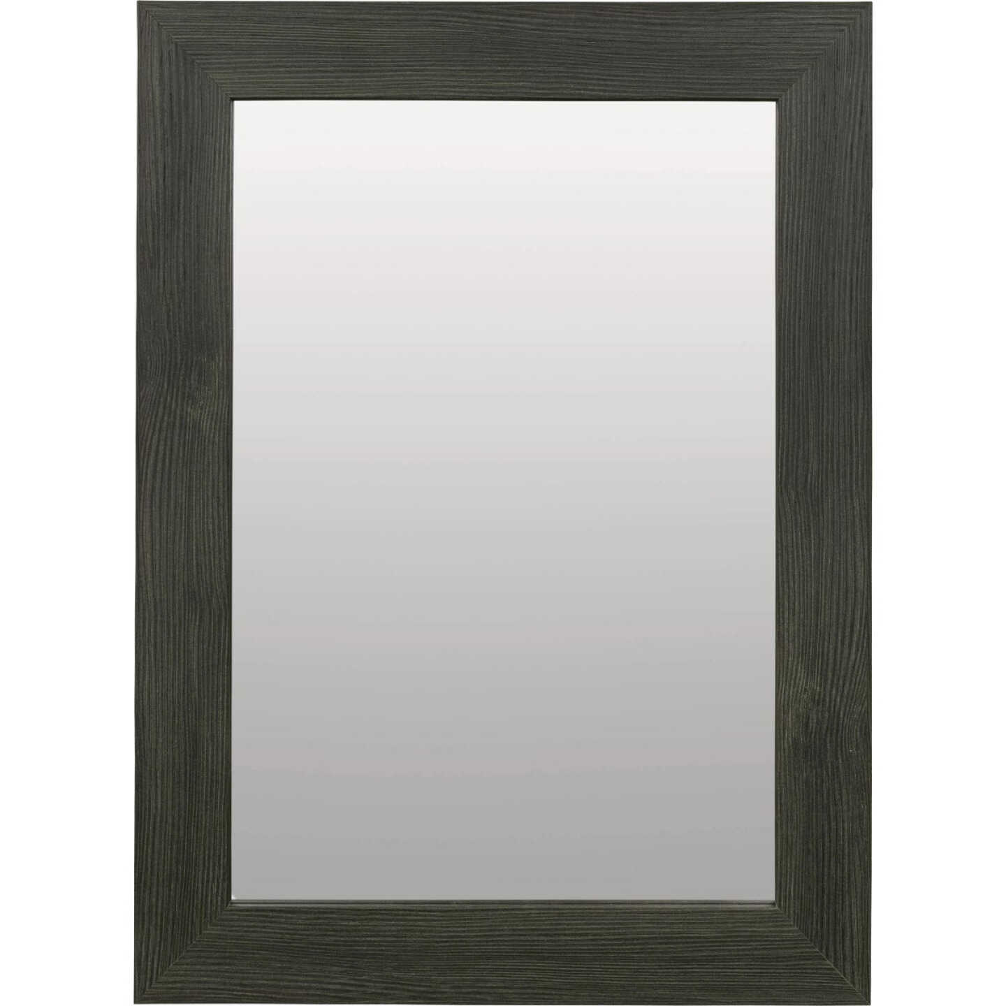 Zenna Home 20 In. x 26 In. Wallowa Pine Framed Wall Mirror Image 1