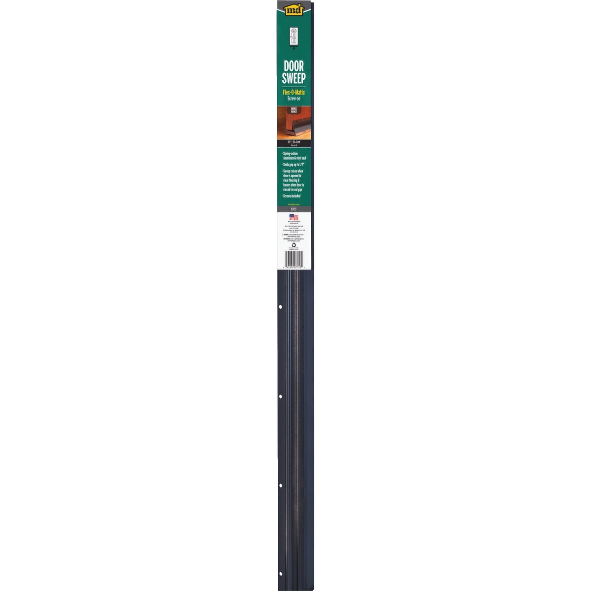 M-D Building Products 0.375 In. 36 In. Bronze Door Sweep Image 6