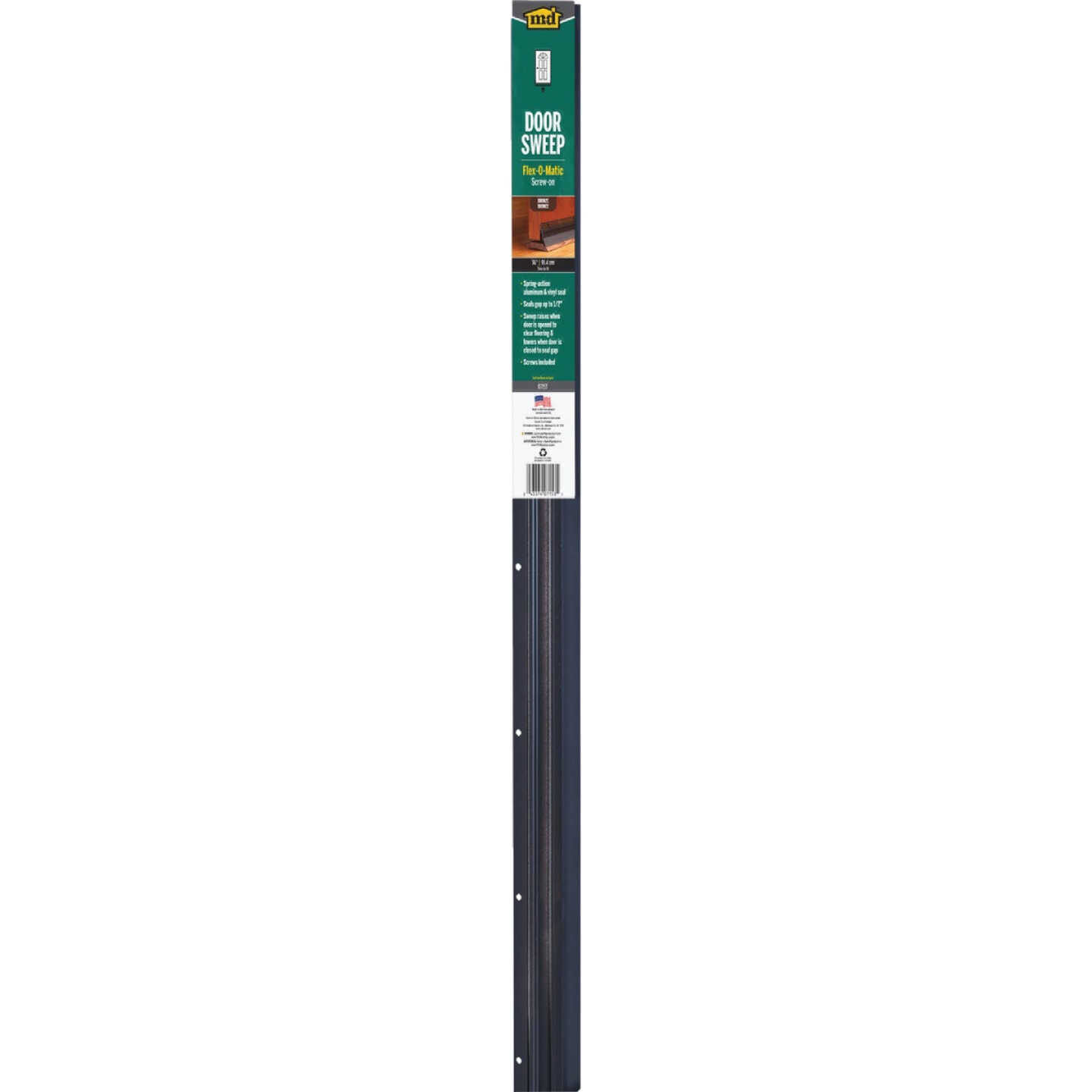 M-D Building Products 0.375 In. 36 In. Bronze Door Sweep Image 6