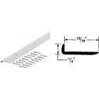M-D Building Products 1/4 In. x 13/16 In. x 96 In. Satin Clear Moulding Edge with Screws Image 1