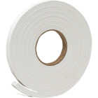 Frost King 3/4 In. Wide x 7/16 In. Thick x 10 Ft. Long White Rubber Foam Weatherstrip Tape Image 1