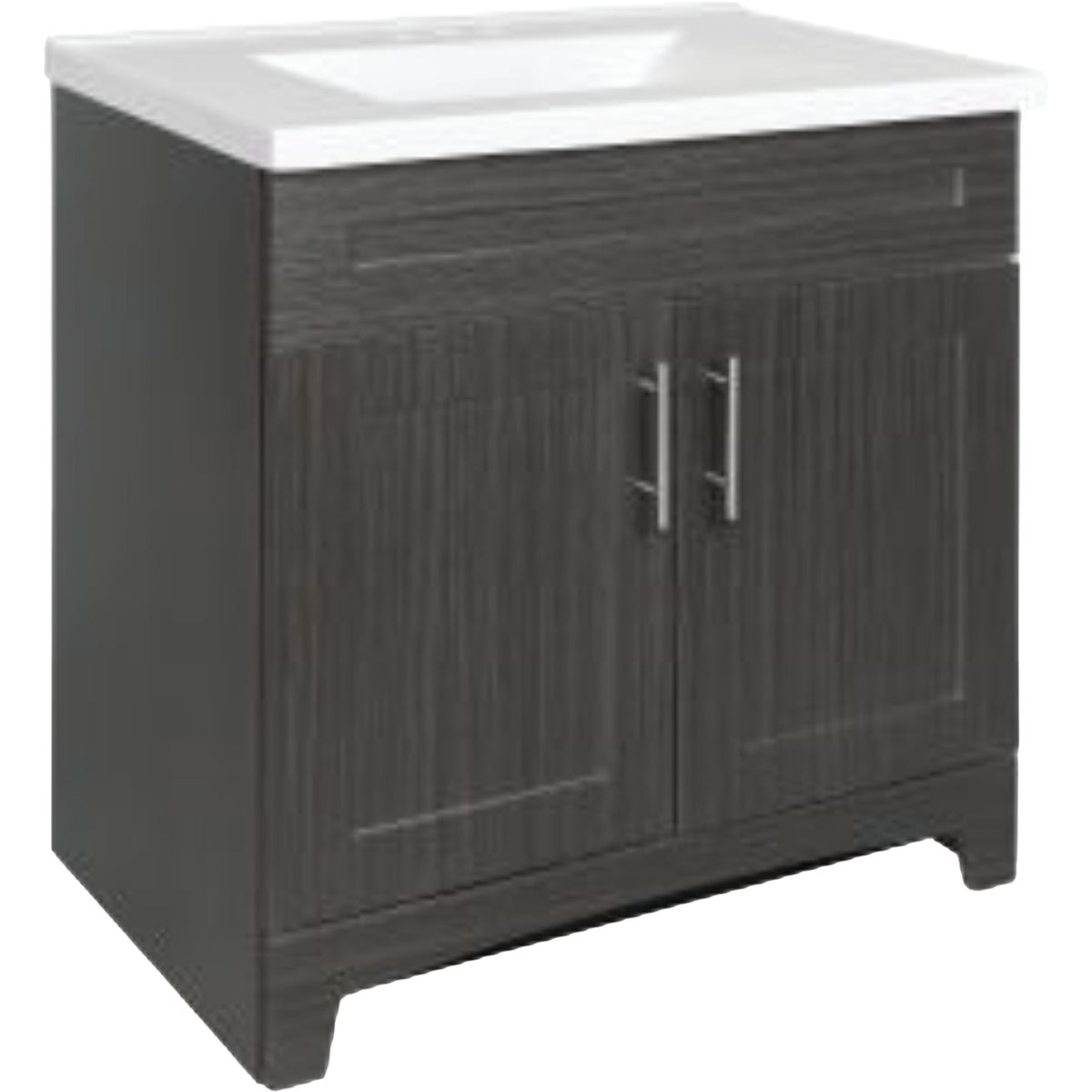 Royal Cabinets Shaker Moderna Grigio 36 In.   Vanity Combo Image 2