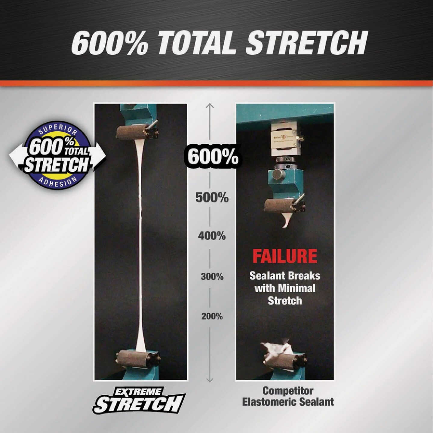 Dap Extreme Stretch 10.1 Oz. Tan Acrylic Urethane Premium Elastomeric Sealant Image 3