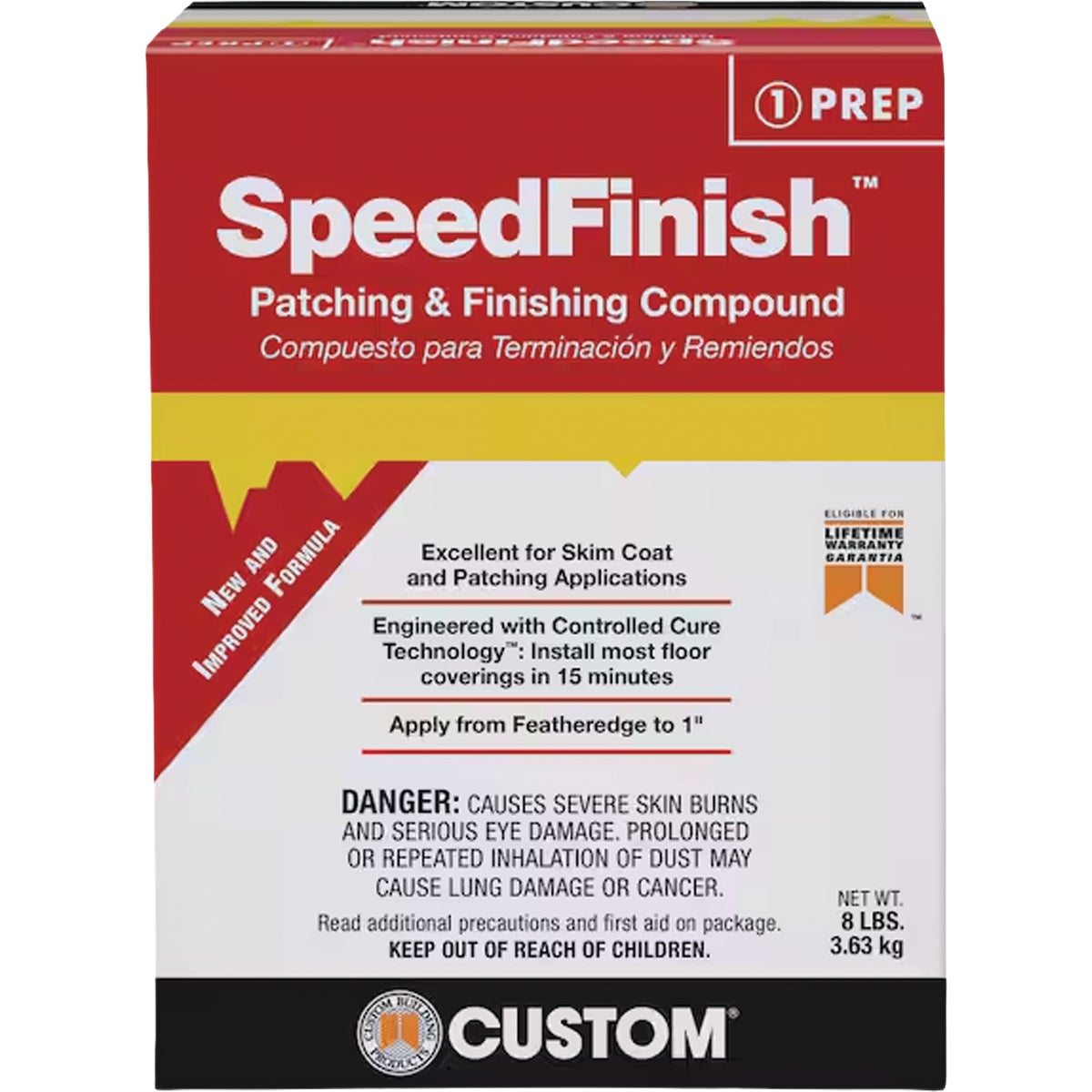 SpeedFinish 8 Lb. Patching & Finishing Compound