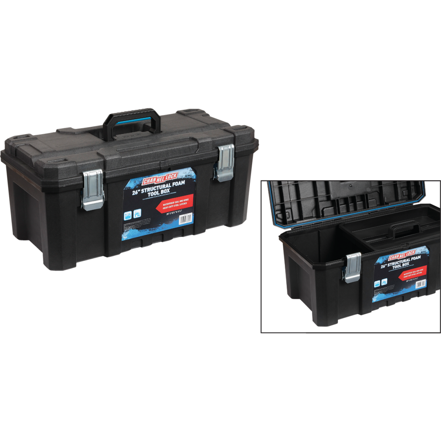 Channellock 26 In. Structural Foam Toolbox Image 1