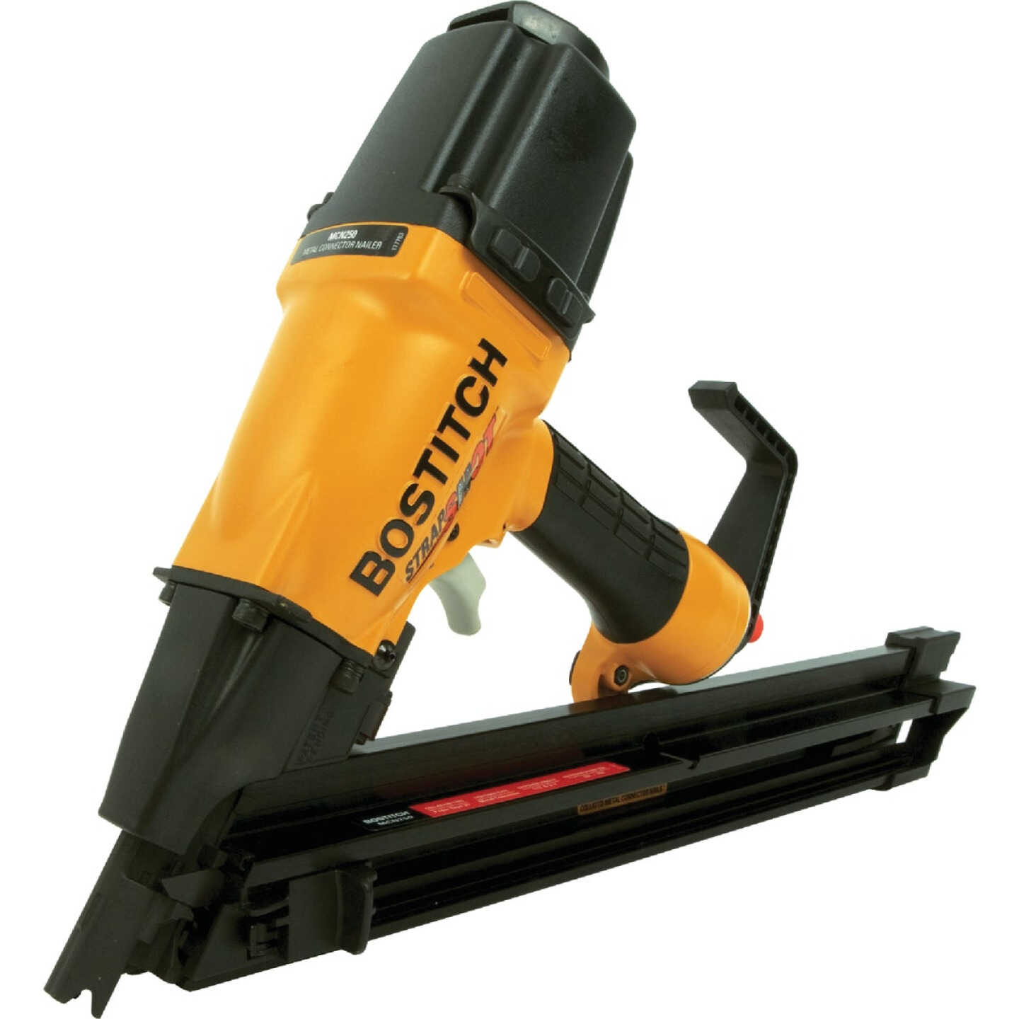 Bostitch 35 Degree 2-1/2 In. Paper Tape Strapshot Metal Connector Framing Nailer Image 1