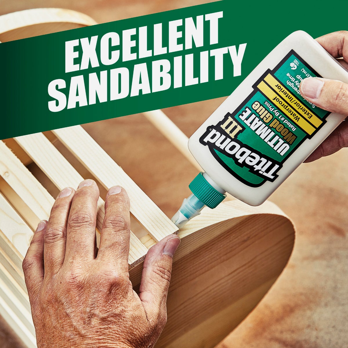 Titebond III 8 Oz. Ultimate Waterproof Wood Glue Image 6
