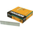 Bostitch 18-Gauge Galvanized Narrow Crown Finish Staple, 7/32 In. x 1-1/2 In. (3000 Ct.) Image 1
