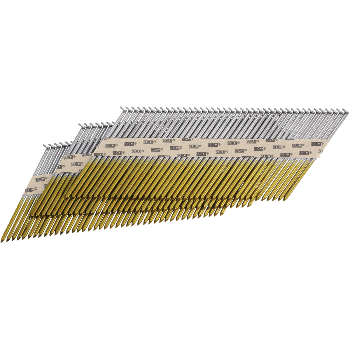 Senco ProHead 30 Degree Paper Tape Bright Clipped Head Framing Stick Nail, 3 In. x .120 In. (2500 Ct.) Image 1
