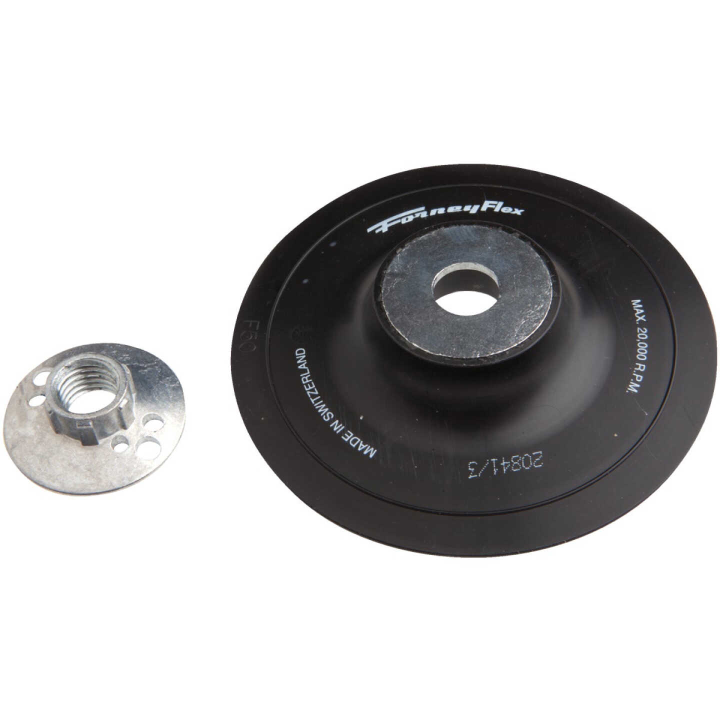 Forney 5 In. Sanding Disc Backing Pad Image 1
