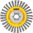 DEWALT High Performance 4 In. Carbon Stringer Bead Angle Grinder Wire Wheel Image 1