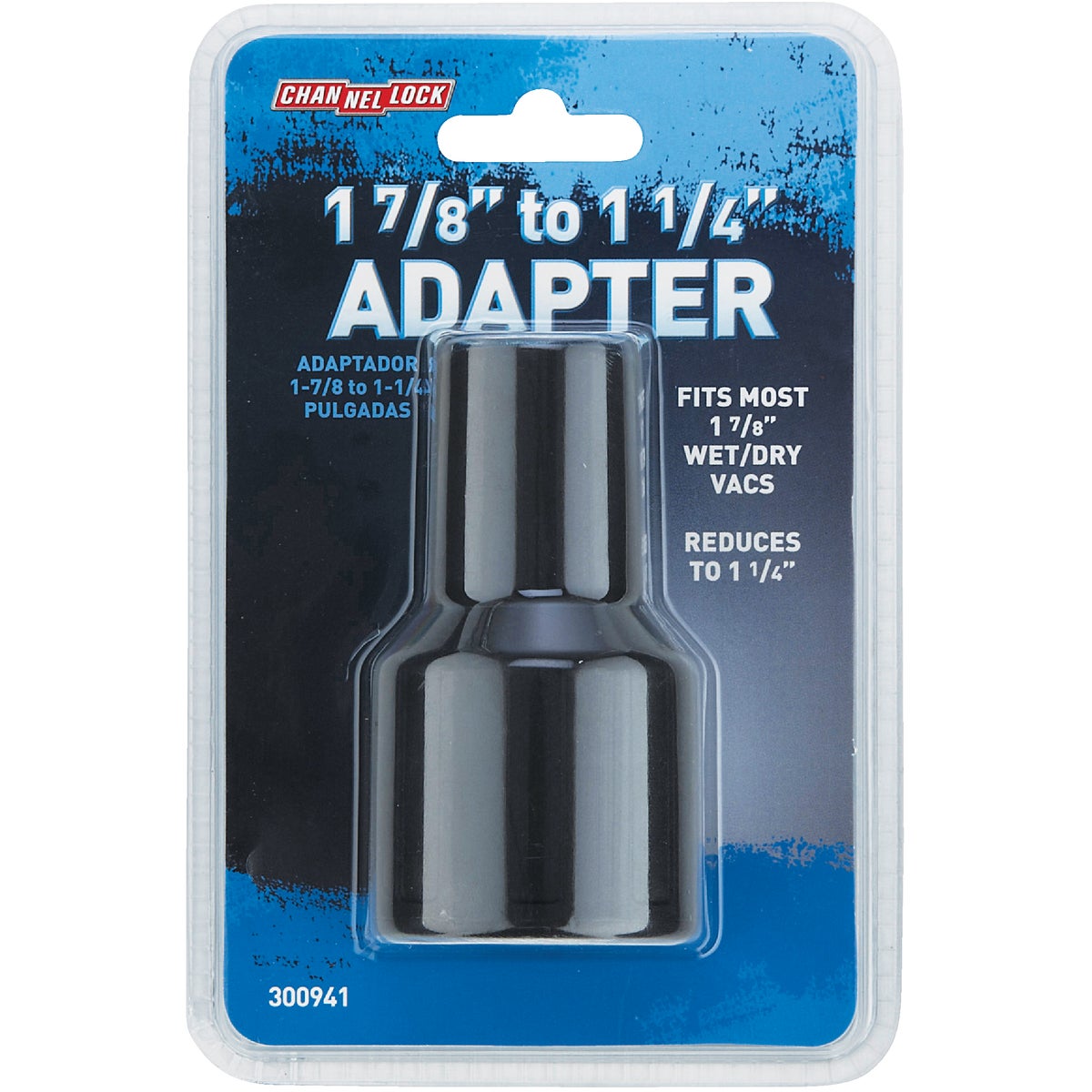Channellock 1-1/4 In. to 1-7/8 In. Polypropylene Vacuum Tool Adapter Image 2