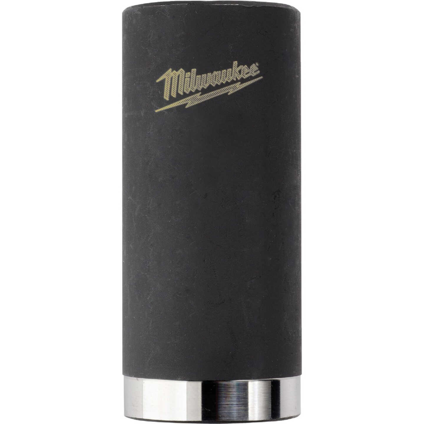 Milwaukee SHOCKWAVE 1/2 In. Drive 1-1/8 In. 6-Point Deep Standard Impact Socket Image 1